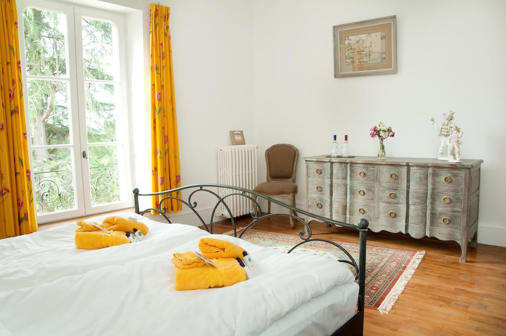 Отель Domaine De La Fauconnie Campsegret Номер фото