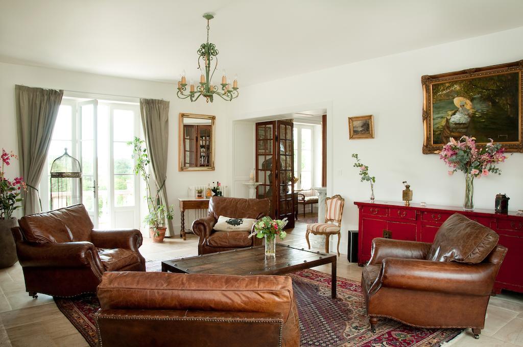 Отель Domaine De La Fauconnie Campsegret Экстерьер фото