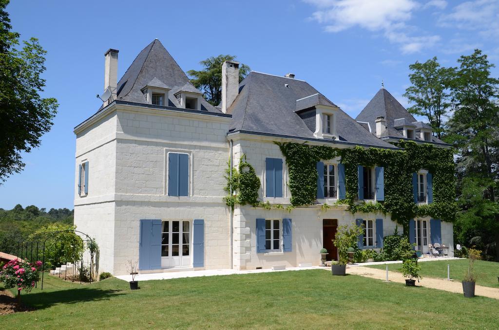 Отель Domaine De La Fauconnie Campsegret Экстерьер фото
